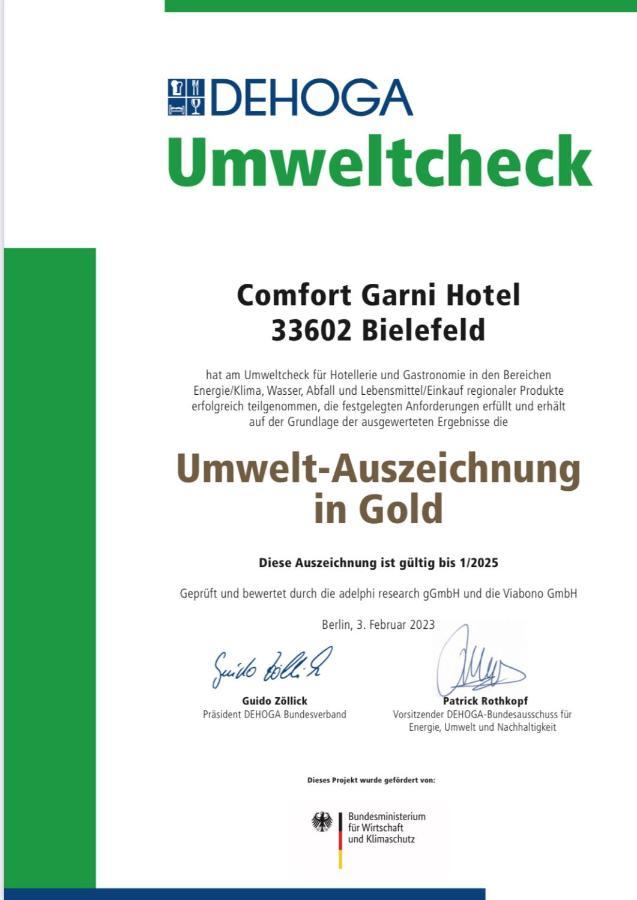 Comfort Garni Stadtzentrum Hotel Μπίλεφελντ Εξωτερικό φωτογραφία